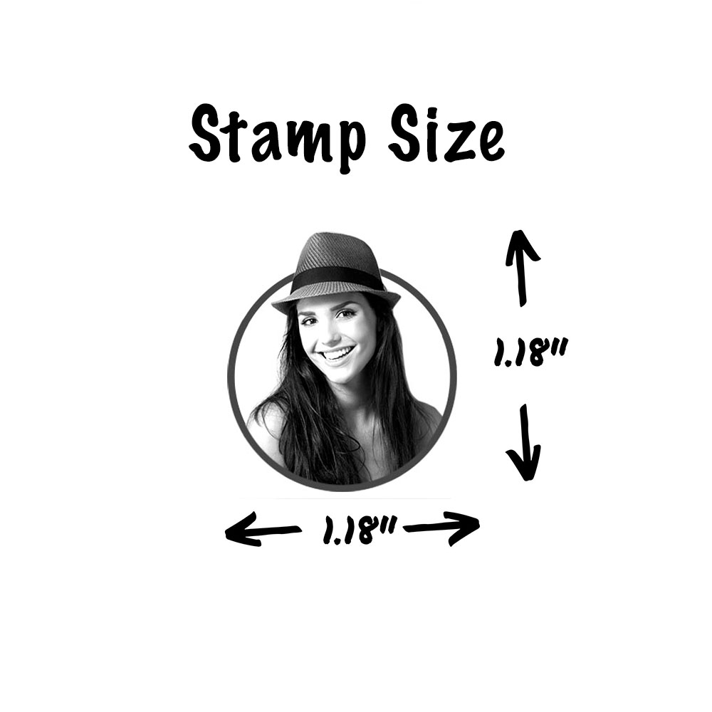 larger than life stamp size