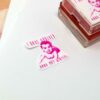 Birth Announcement Rubber Stamp