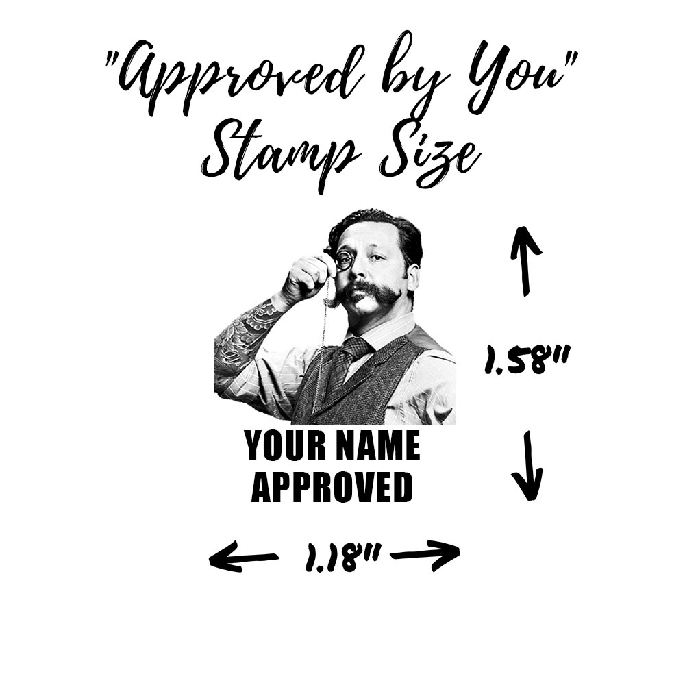approved rubber stamp