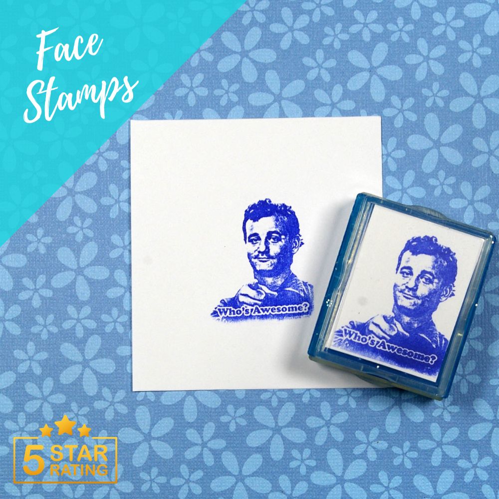 You're Awesome rubber stamp, Bill Murray