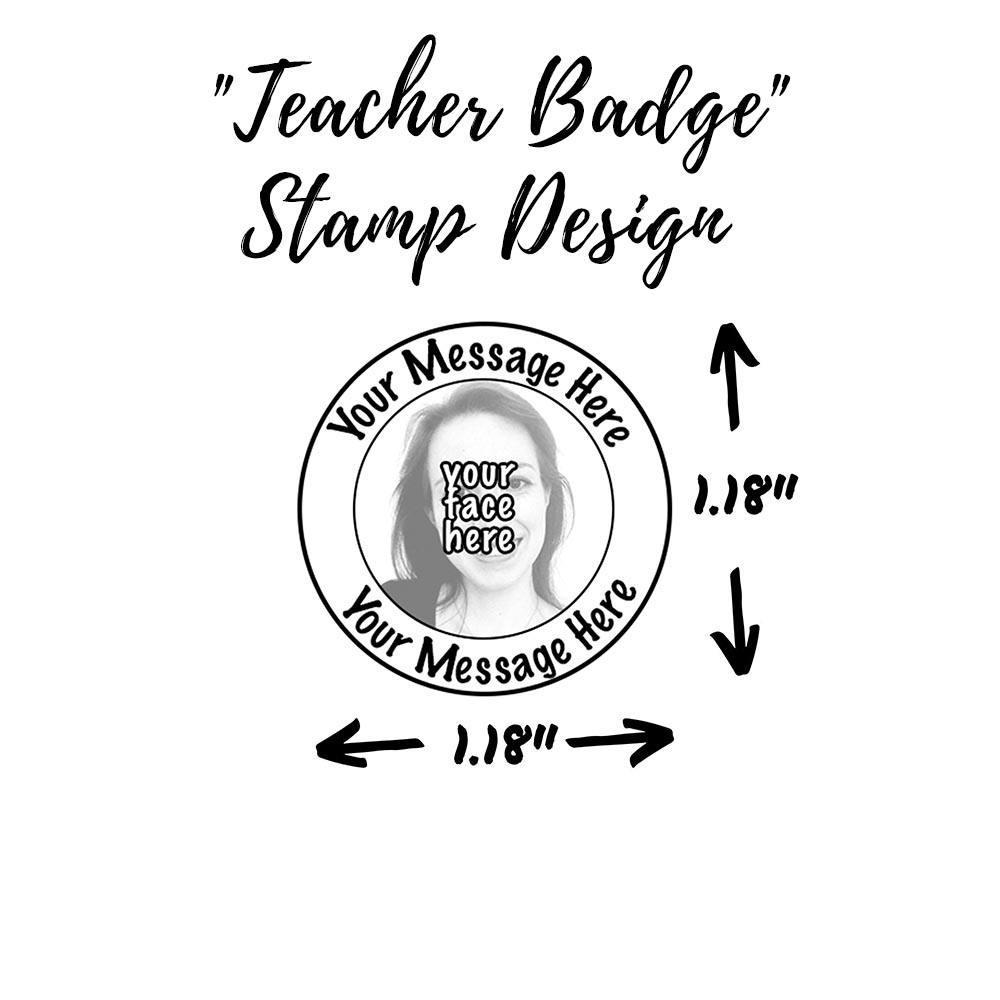 teacher rubber stamp