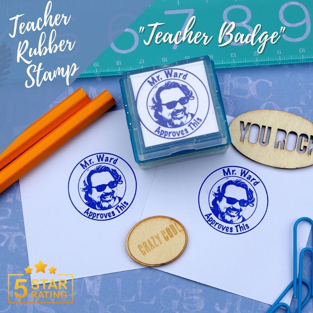 Teacher Rubber Stamp