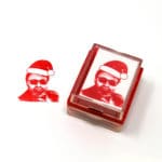 Custom Santa Rubber Stamp
