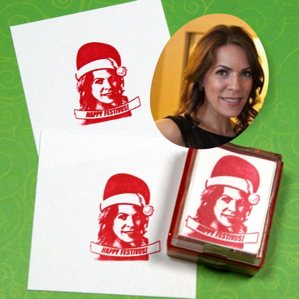 Santa Banner Stamp