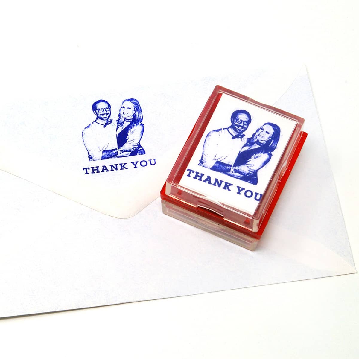 Thank you rubber stamp