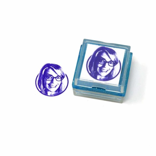 Larger Than Life Custom Rubber Stamp