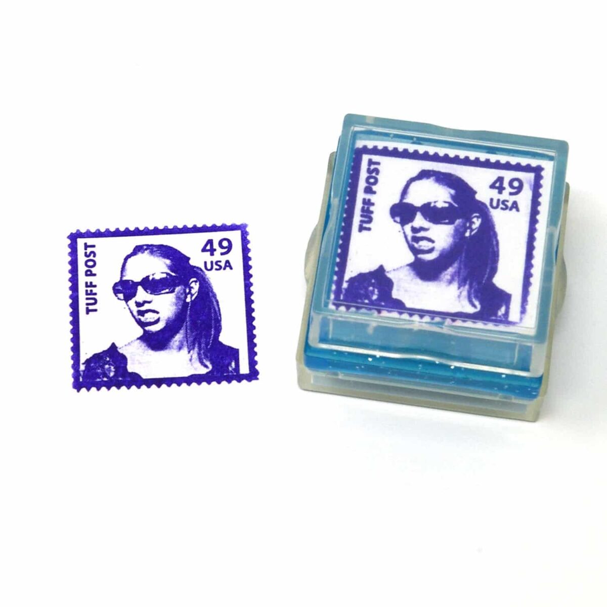 US Postage Rubber Stamp