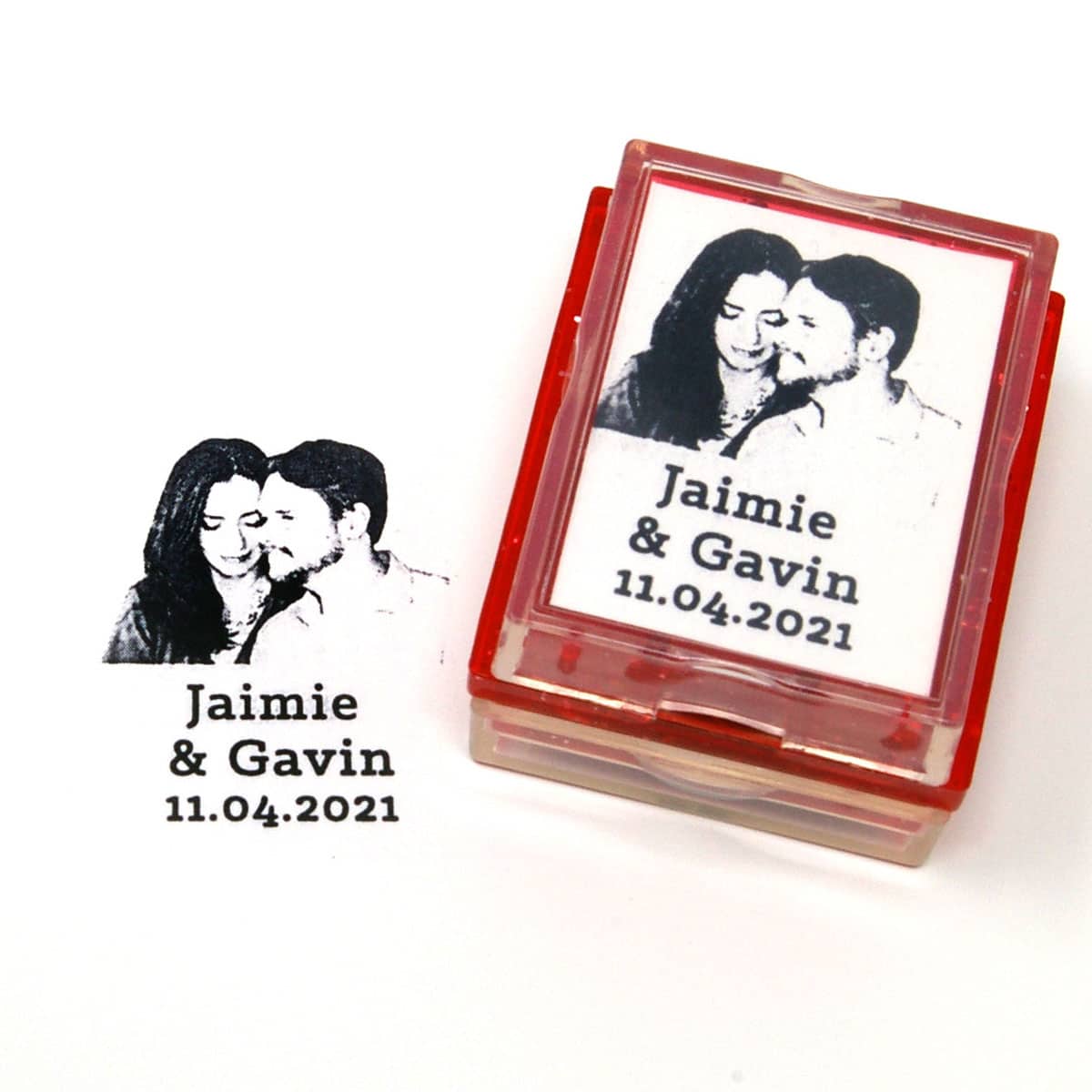 Wedding Rubber Stamp