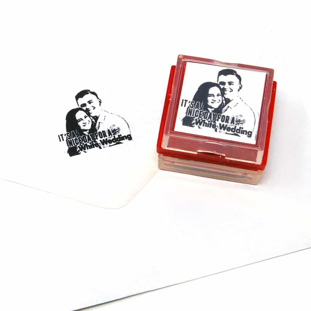 Wedding rubber stamp