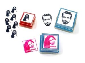 Custom Rubber Stamps made from your photos