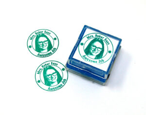 custom teacher rubber stamps