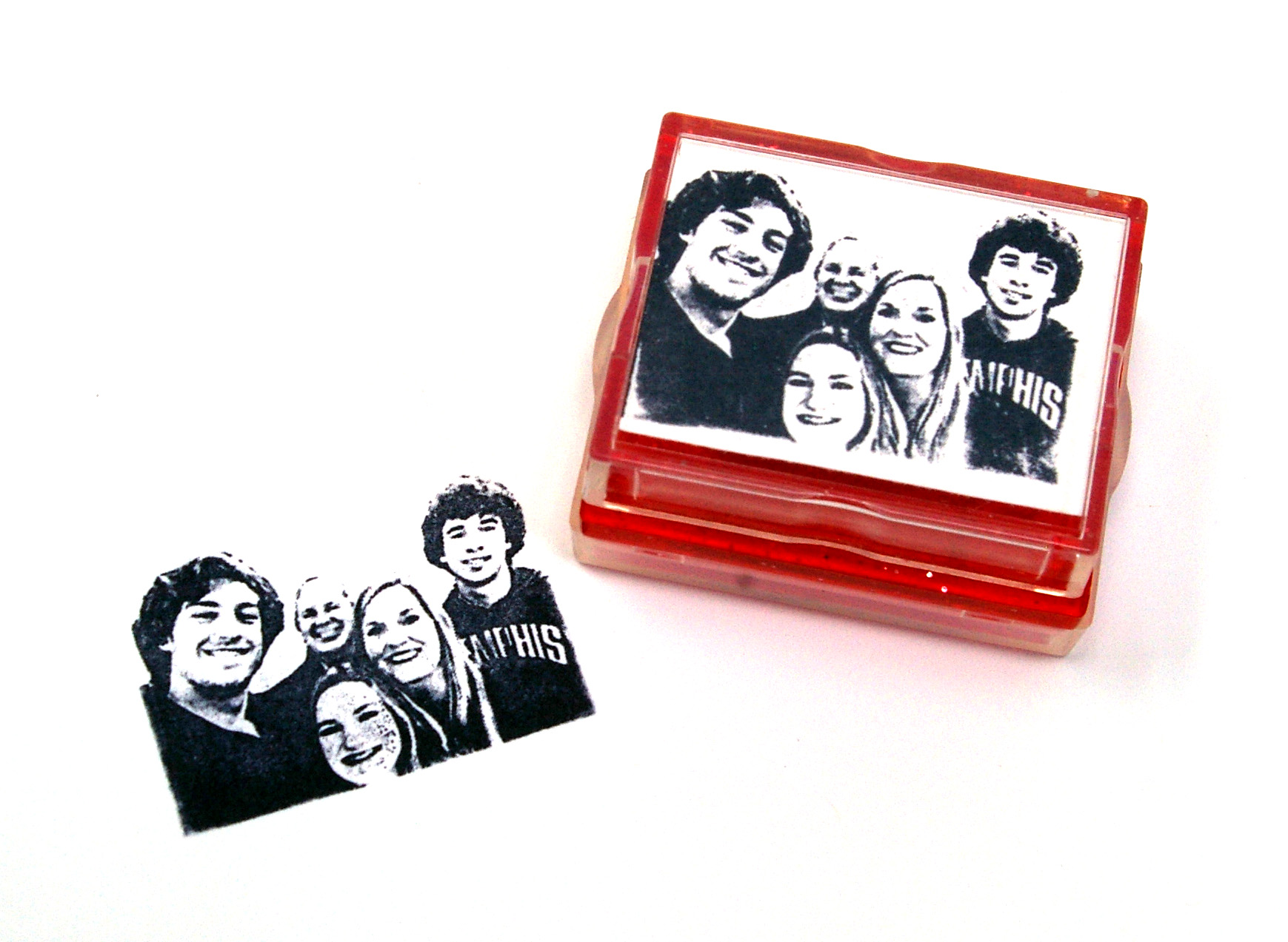 custom rubber stamps from photo