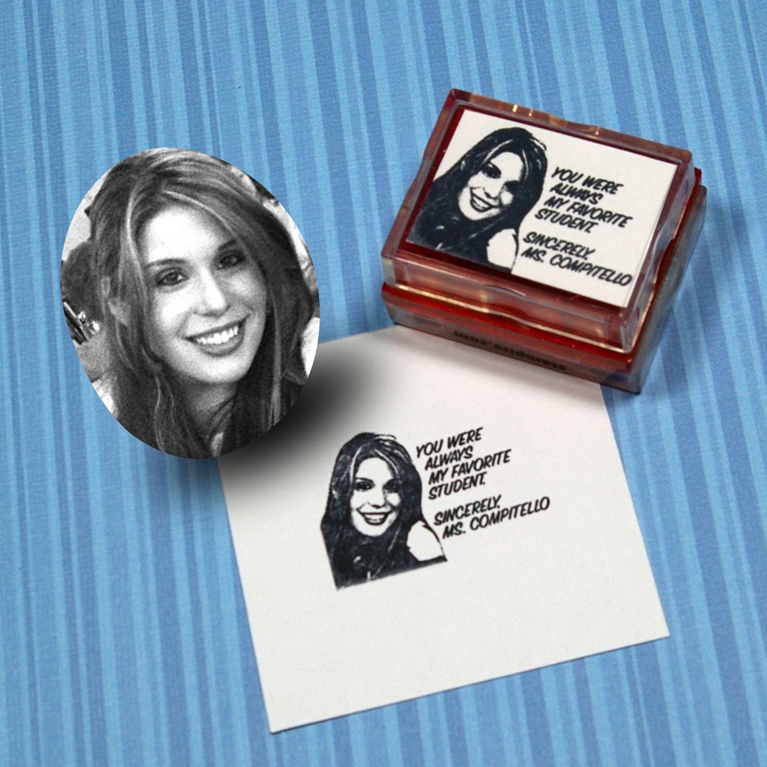 Teacher Rubber Stamps  Rubber Stamps Made from Your Photos!