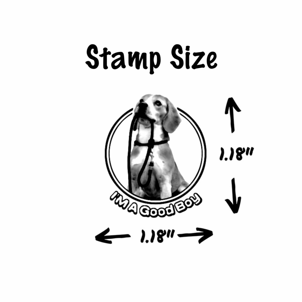 Im a Good Boy Stamp Size
