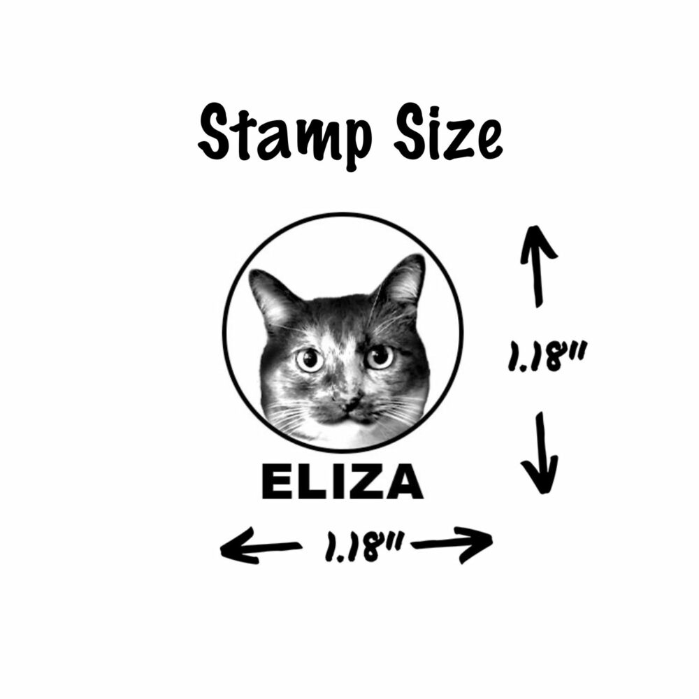 Pet blogger rubber stamp